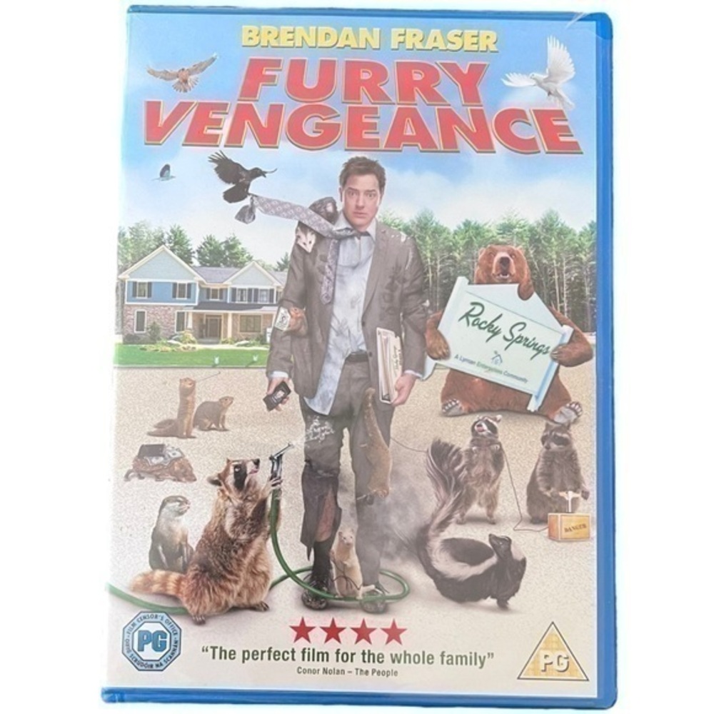 Furry Vengeance DVD - Brendan Fraser - Comedy Movie